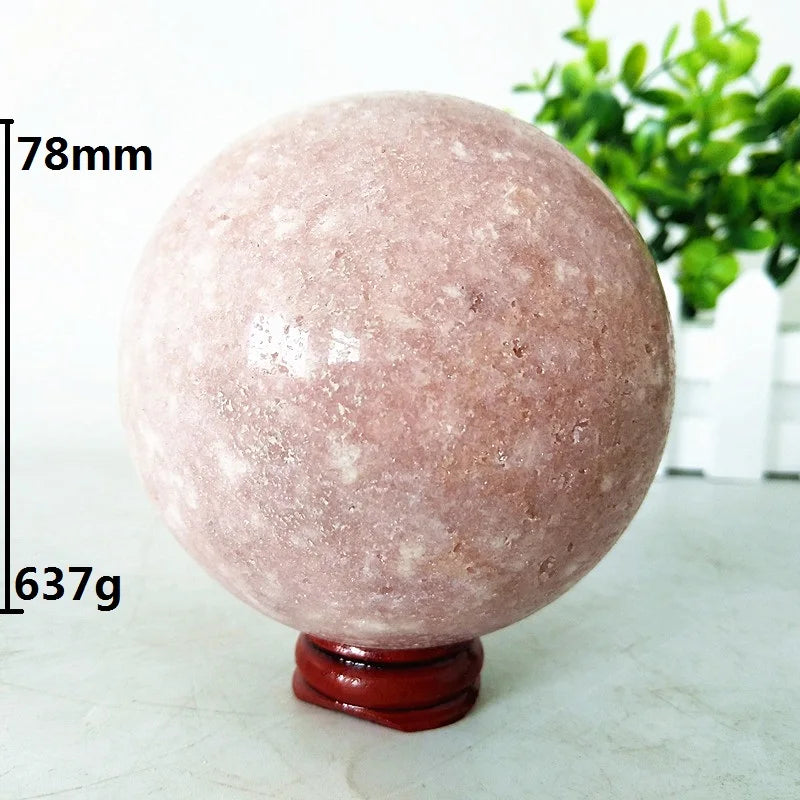 Brazil Natural Pink Amethyst Geode Crystal Sphere Stone Ball Room Decor Gemstones Amethyste Chakras Healing Crystals Decoration