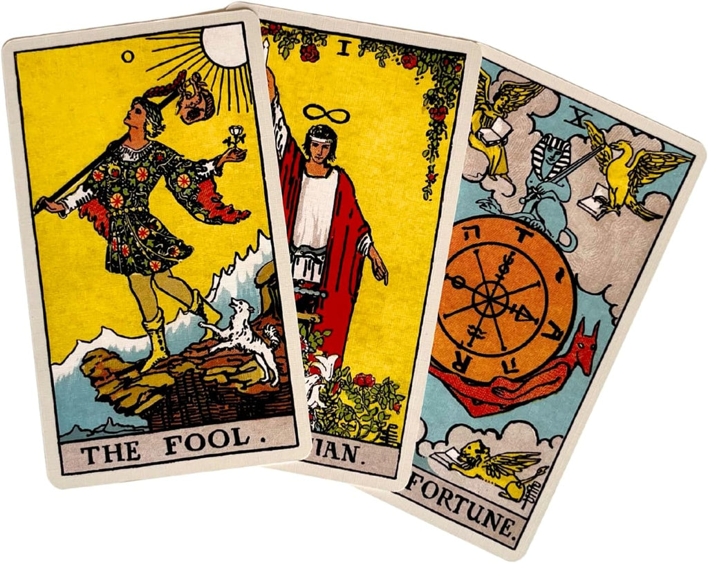 Classic 1909 Tarot Deck & 88 Page Guide | Made in USA