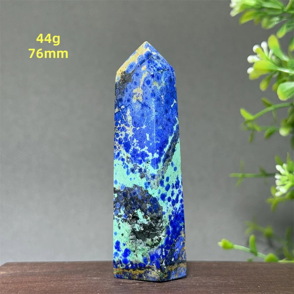 Natural High-Quality Azurite Mineral Original Stone Aura Energy Healing Collection Home Decoration Precious Gift
