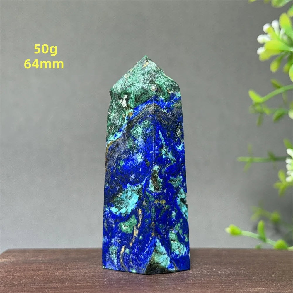 Natural High-Quality Azurite Mineral Original Stone Aura Energy Healing Collection Home Decoration Precious Gift