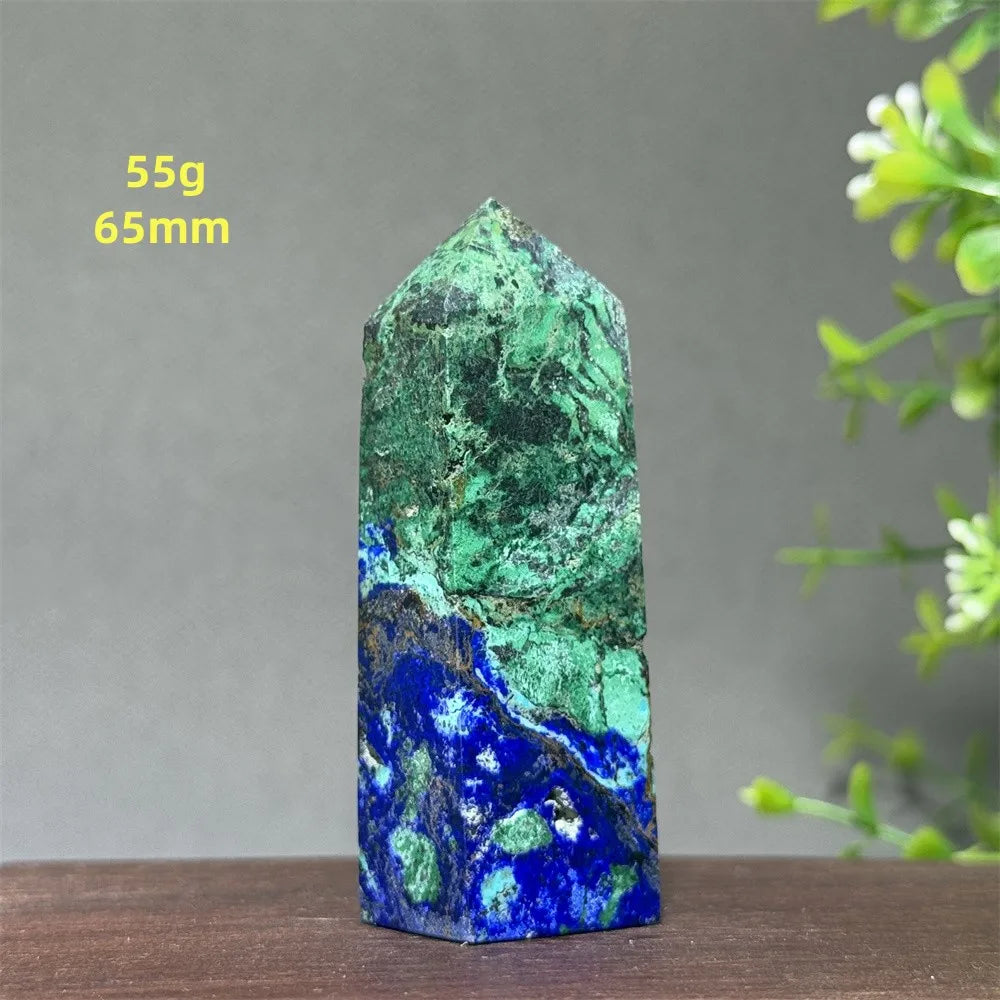 Natural High-Quality Azurite Mineral Original Stone Aura Energy Healing Collection Home Decoration Precious Gift