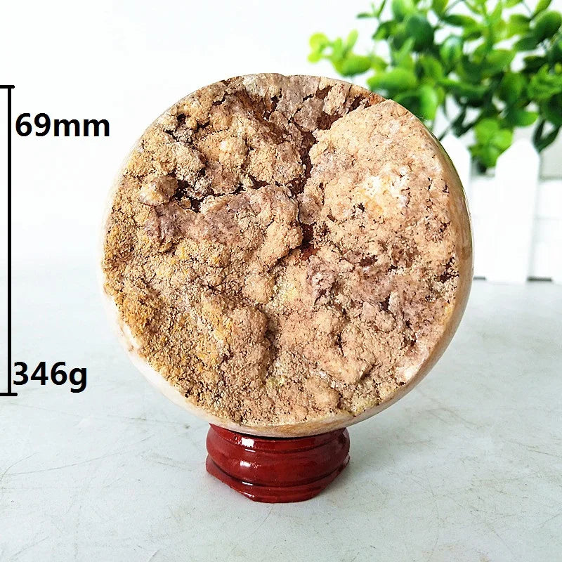 Brazil Natural Pink Amethyst Geode Crystal Sphere Stone Ball Room Decor Gemstones Amethyste Chakras Healing Crystals Decoration