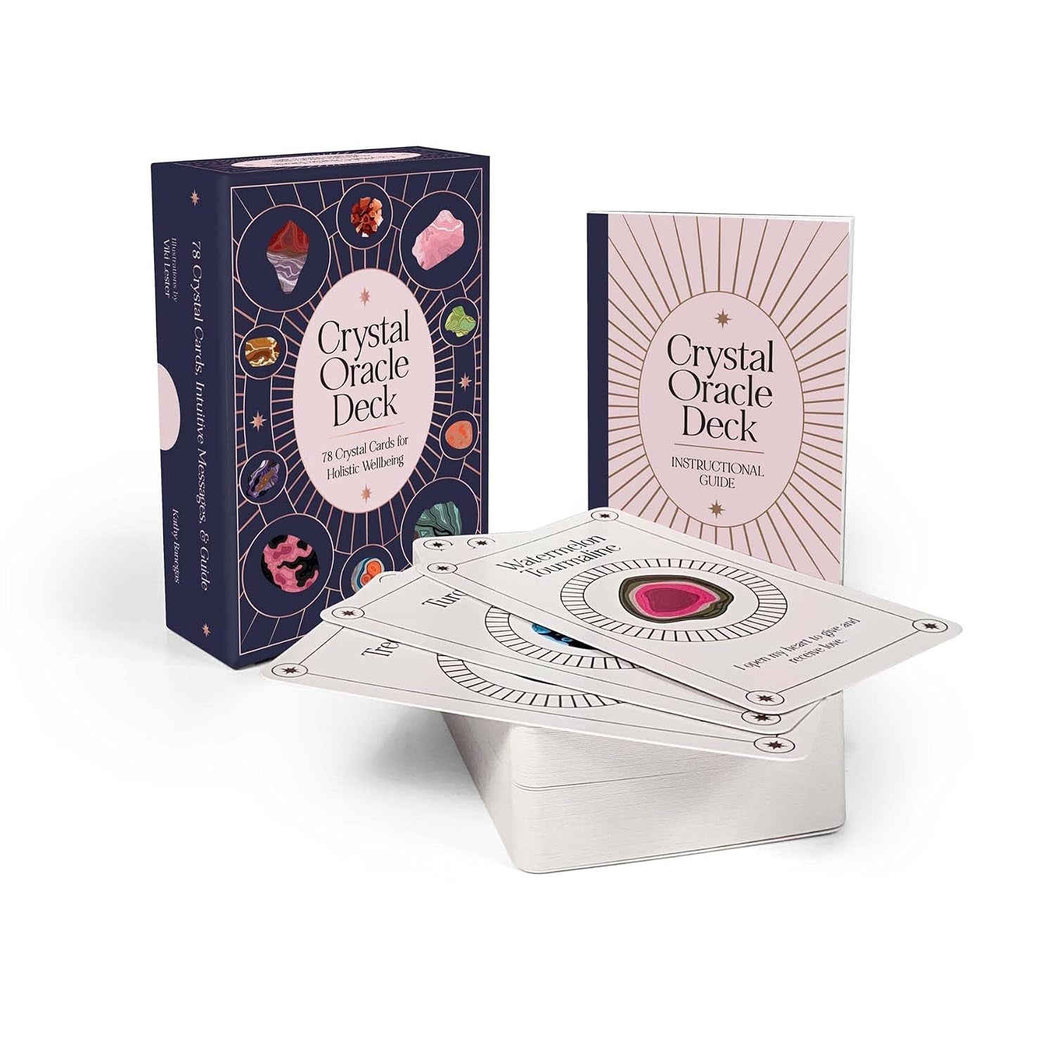 Crystal Oracle Deck: 78 Crystal Cards for Holistic Wellbeing