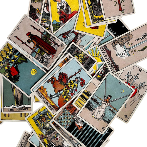 Classic 1909 Tarot Deck & 88 Page Guide | Made in USA