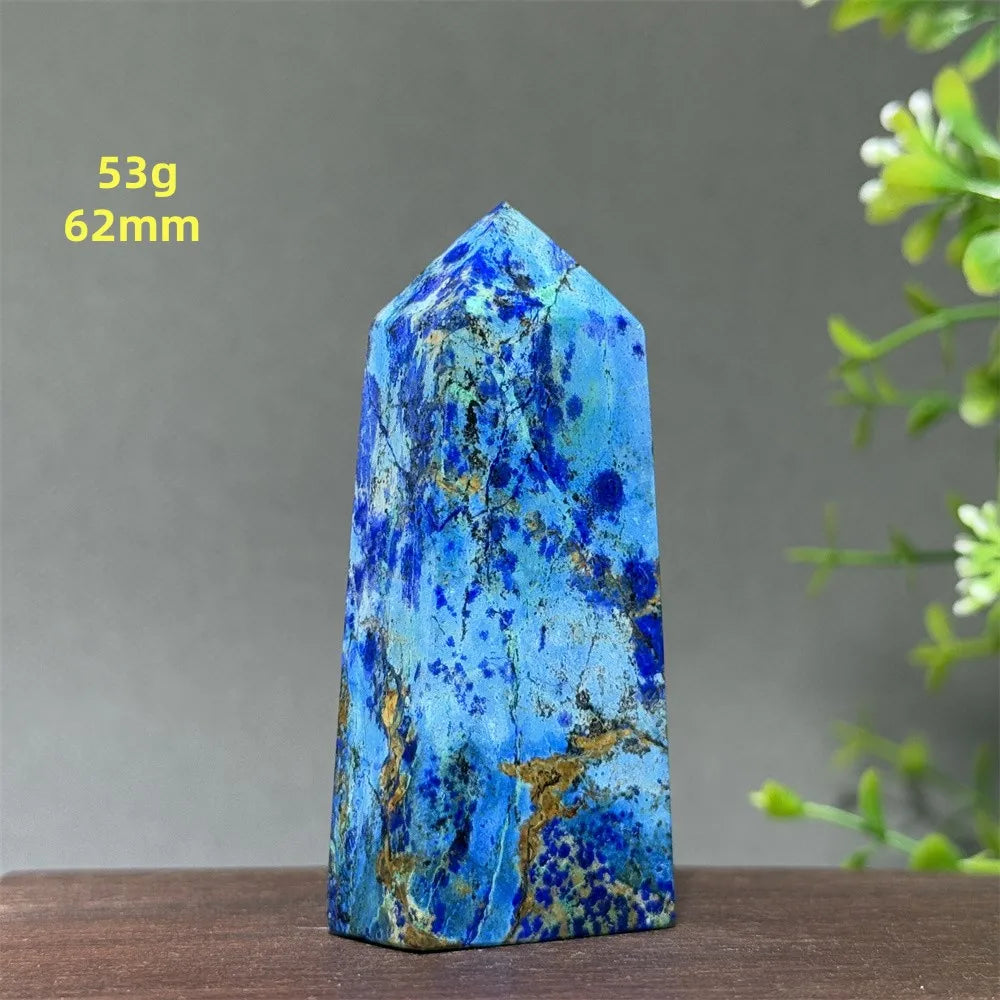Natural High-Quality Azurite Mineral Original Stone Aura Energy Healing Collection Home Decoration Precious Gift