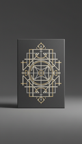 Leather-bound tarot deck