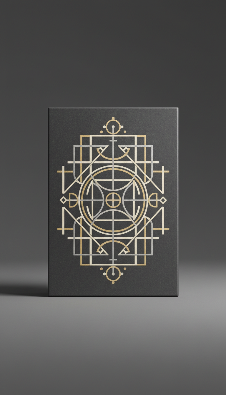 Leather-bound tarot deck