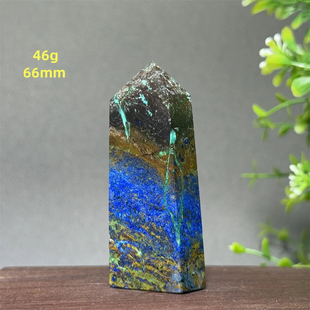 Natural High-Quality Azurite Mineral Original Stone Aura Energy Healing Collection Home Decoration Precious Gift