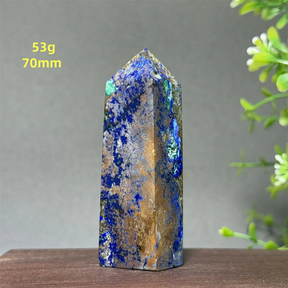 Natural High-Quality Azurite Mineral Original Stone Aura Energy Healing Collection Home Decoration Precious Gift