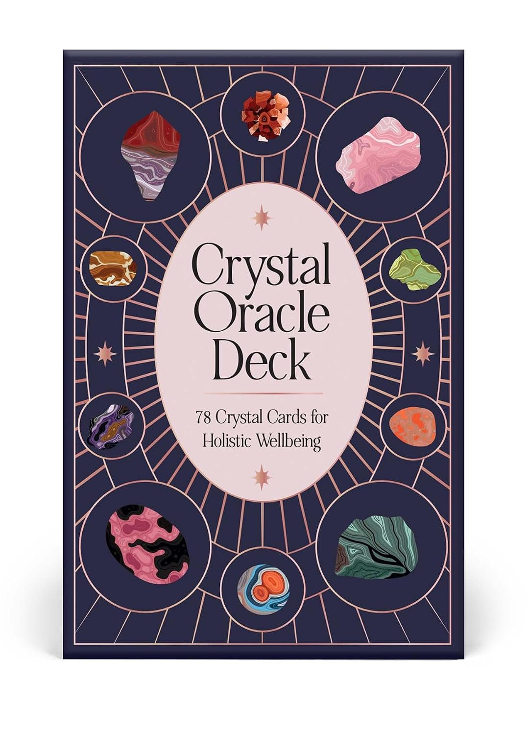 Crystal Oracle Deck: 78 Crystal Cards for Holistic Wellbeing