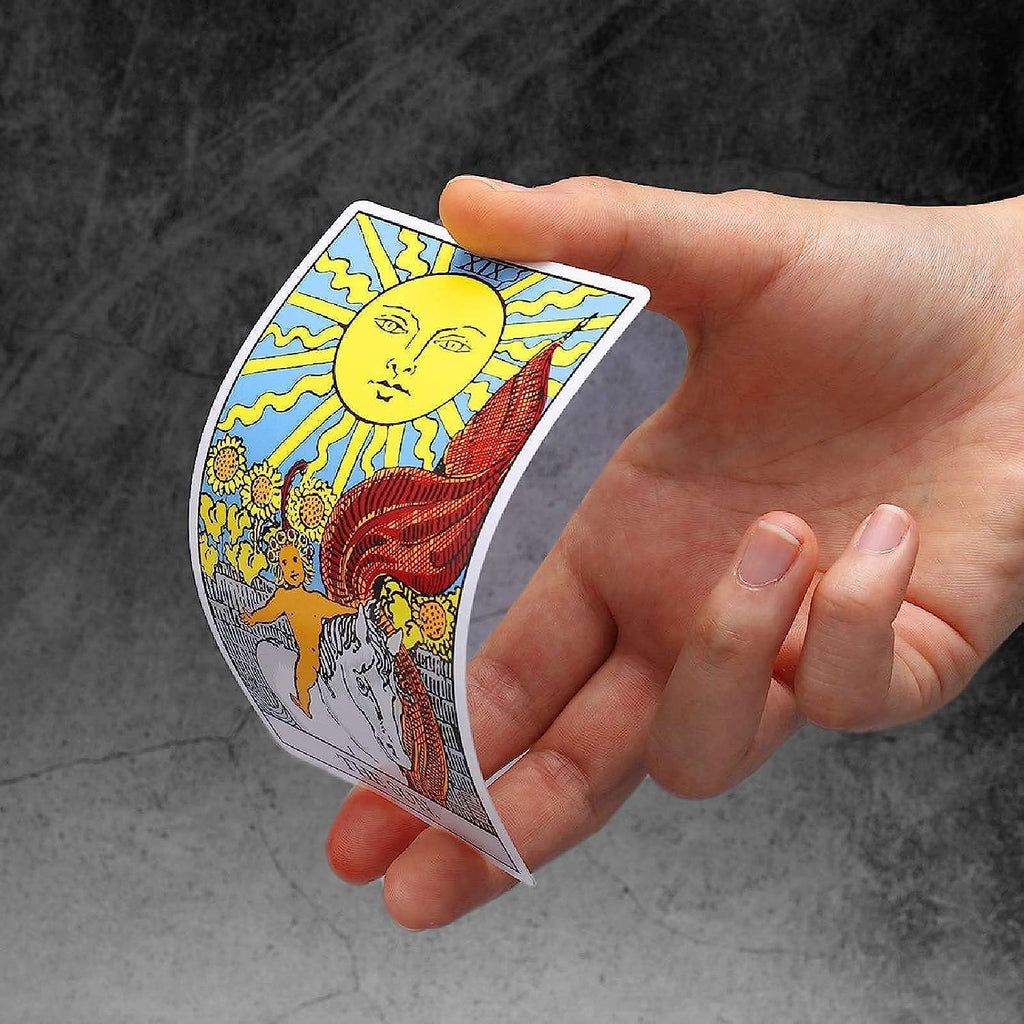 Tarot Cards Deck with Guidebook & Carry Bag - 78 Original Tarot Cards Deck, Smith Classic Artwork, Traditional Standard Tarot Decks, Card Reading Game for Beginners & Expert Readers (Classic Rider)