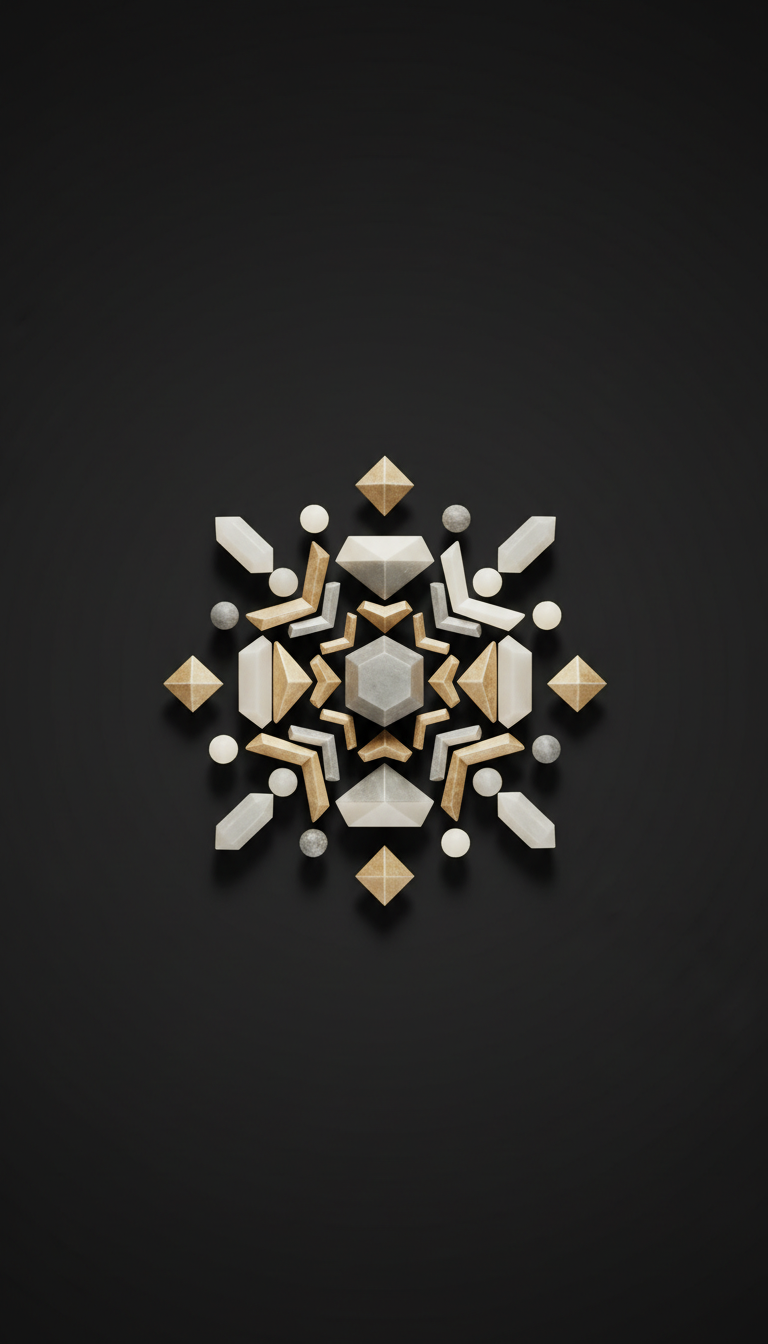 Celestial crystal grid set