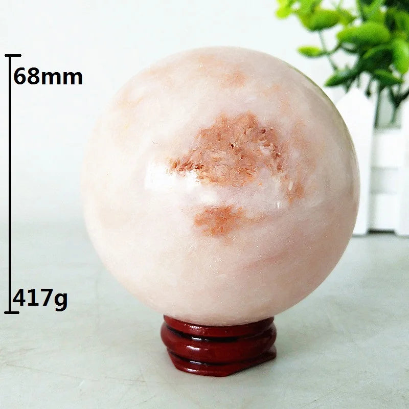 Brazil Natural Pink Amethyst Geode Crystal Sphere Stone Ball Room Decor Gemstones Amethyste Chakras Healing Crystals Decoration