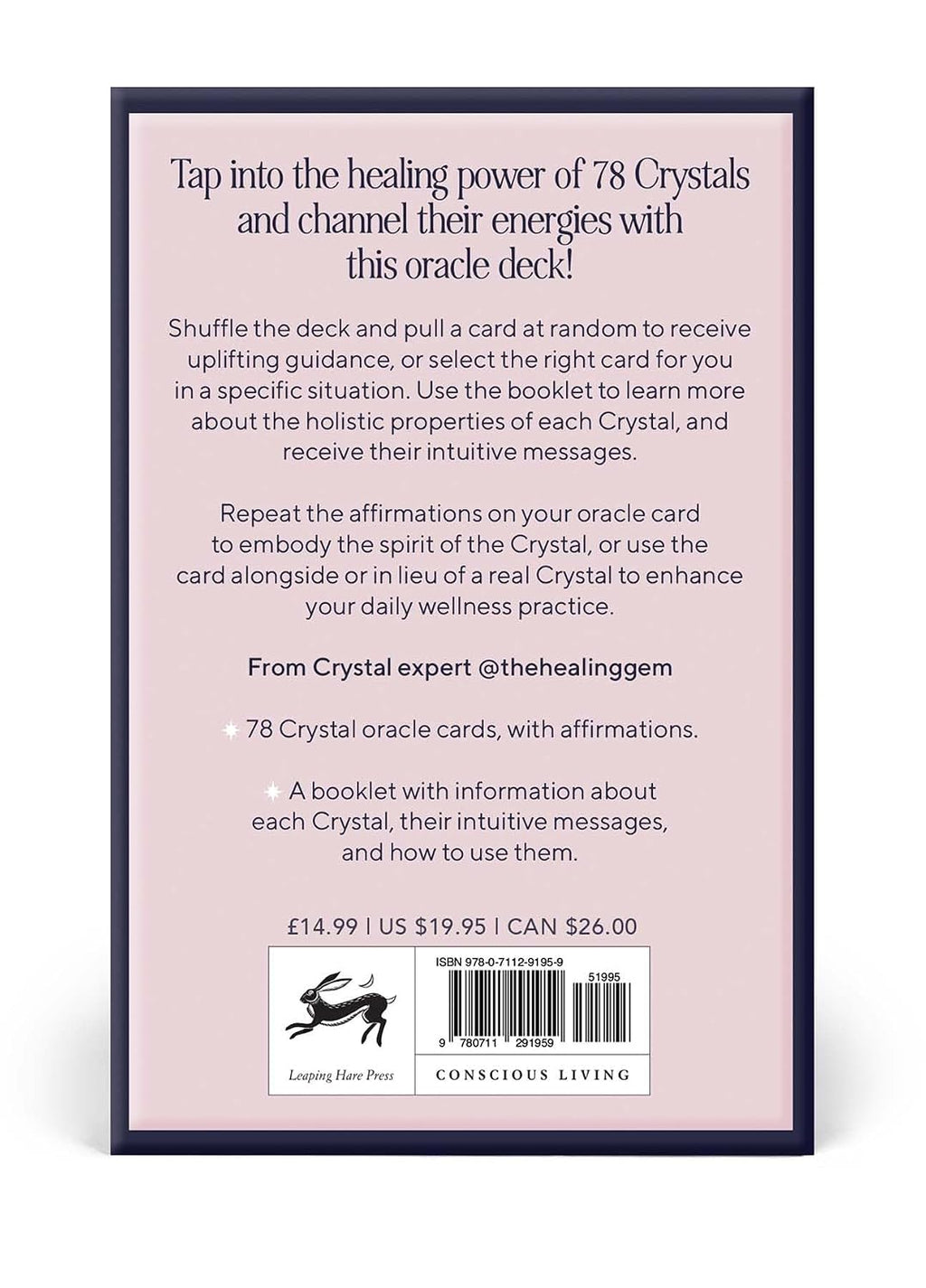 Crystal Oracle Deck: 78 Crystal Cards for Holistic Wellbeing