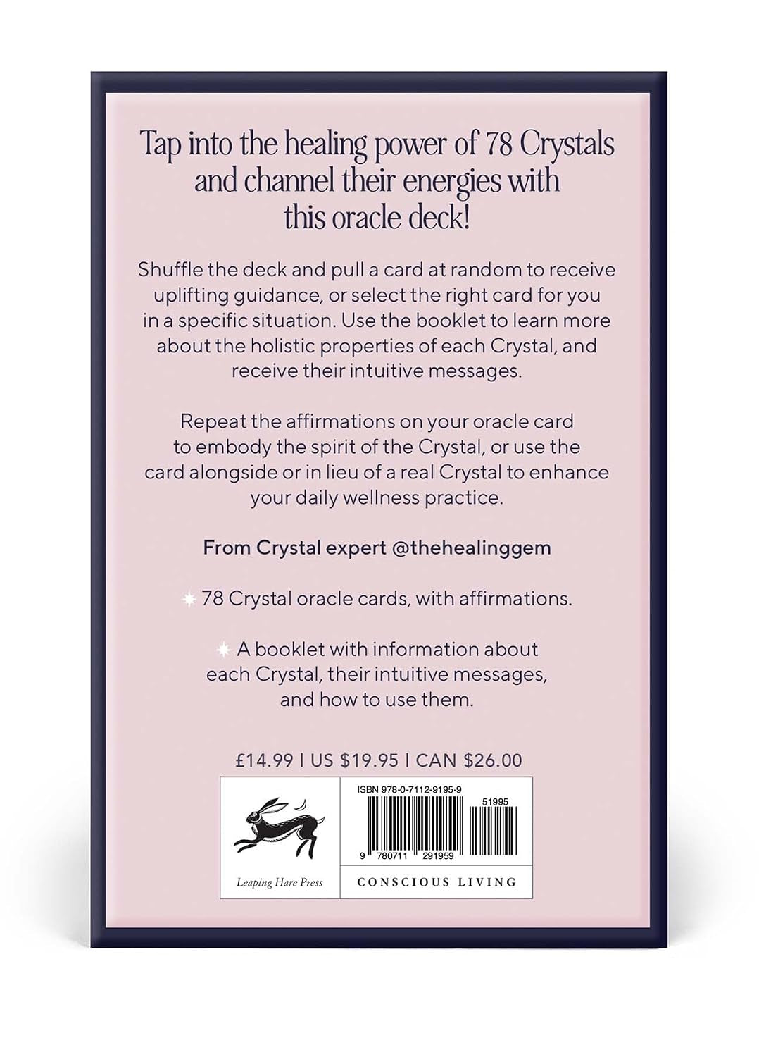 Crystal Oracle Deck: 78 Crystal Cards for Holistic Wellbeing