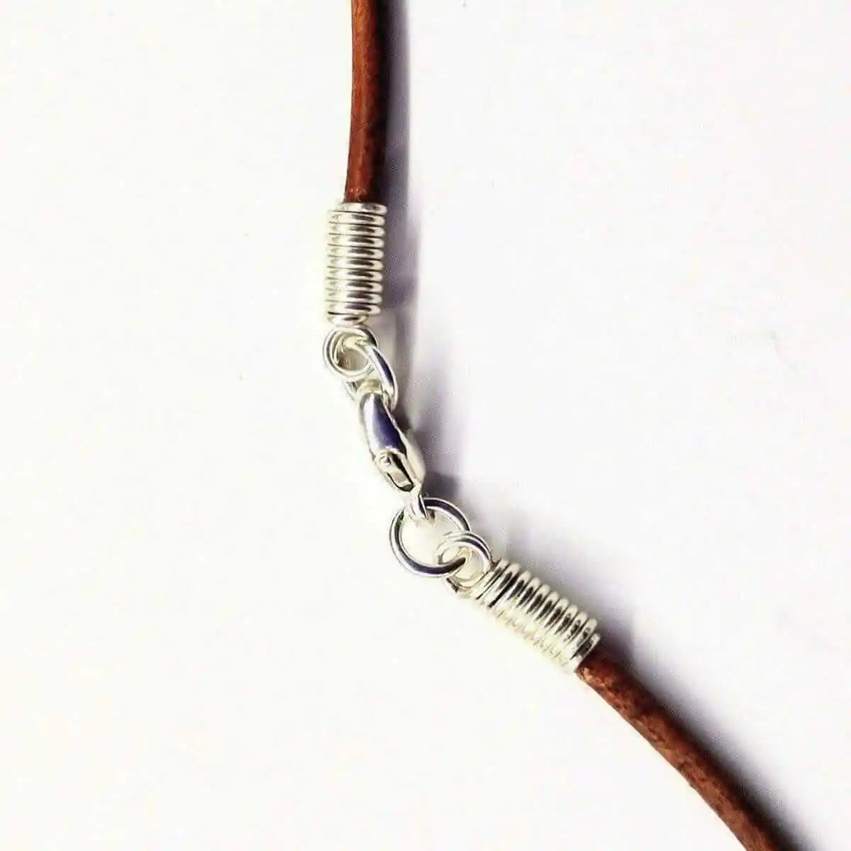 Silver Wrapped Light Amethyst Point Gemstone Necklace