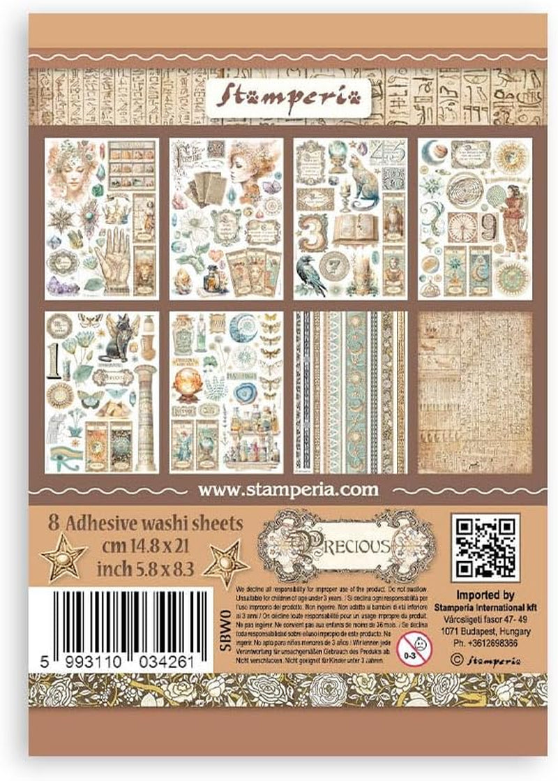 Fortune Washi Pad 8 Sheets A5