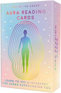 Aura Reading Cards - Self Discovery Activity Deck | 100-Card Set, Cardboard Build, Colourful Visuals, Knowledge and Exercises for Physical and Mental Wellbeing
