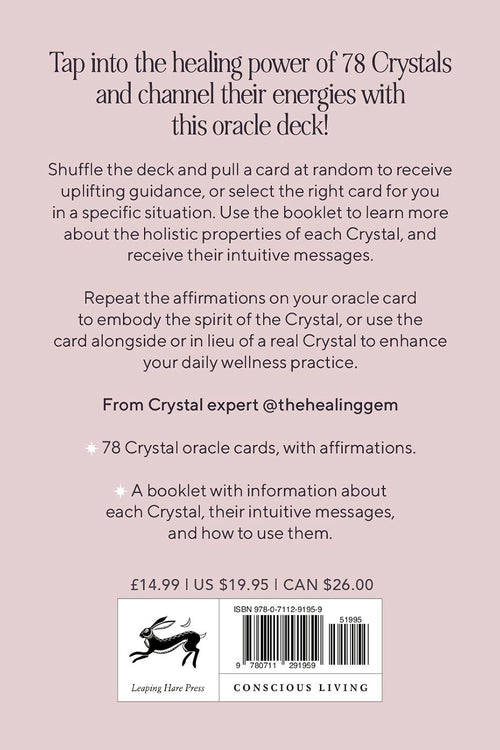 Crystal Oracle Deck: 78 Crystal Cards for Holistic Wellbeing