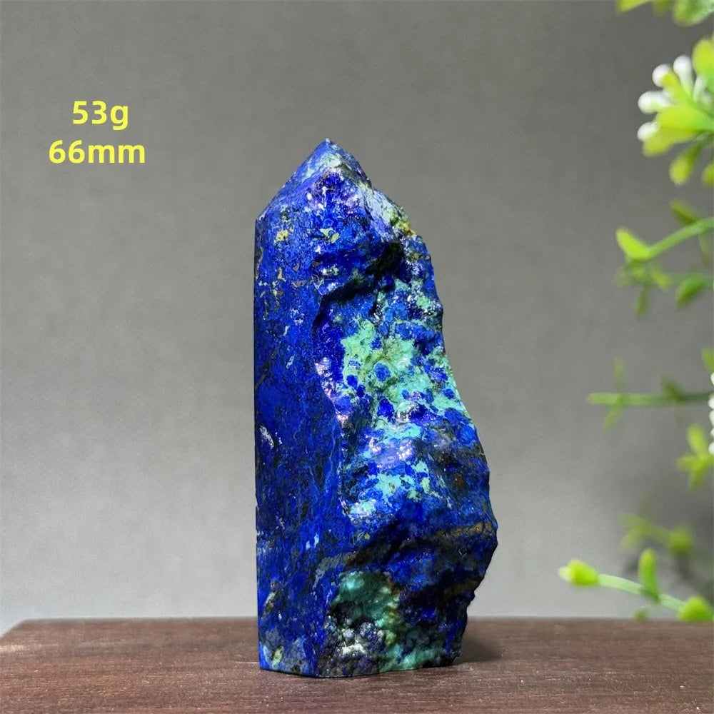 Natural High-Quality Azurite Mineral Original Stone Aura Energy Healing Collection Home Decoration Precious Gift