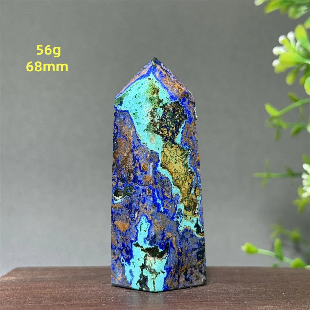 Natural High-Quality Azurite Mineral Original Stone Aura Energy Healing Collection Home Decoration Precious Gift