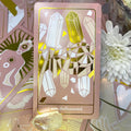Oracle Cards: 53 Love Tarot Cards Deck for Beginners, Hidden Truth Affirmations with Gold Embossing for Women, Angel and Fairy Cards with Meanings on Them, Witchy Gifts for Divination
