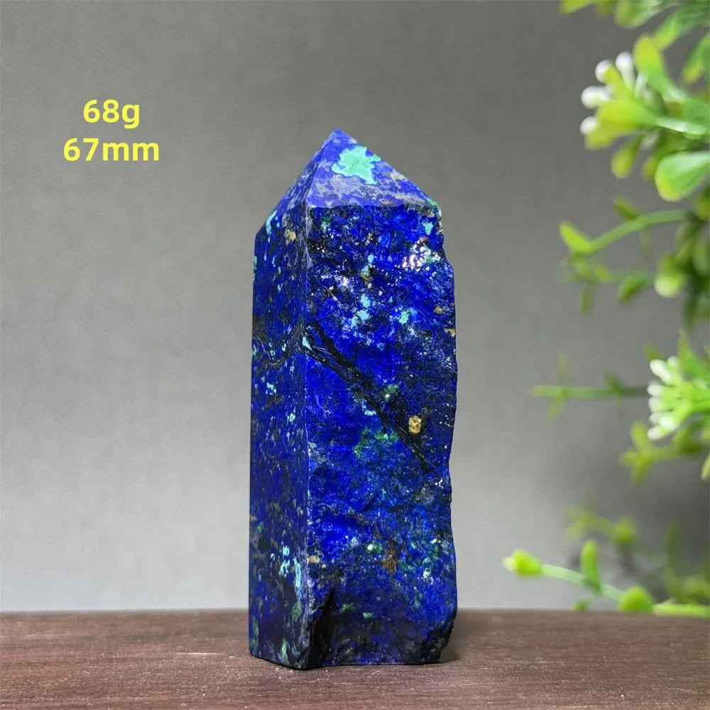 Natural High-Quality Azurite Mineral Original Stone Aura Energy Healing Collection Home Decoration Precious Gift