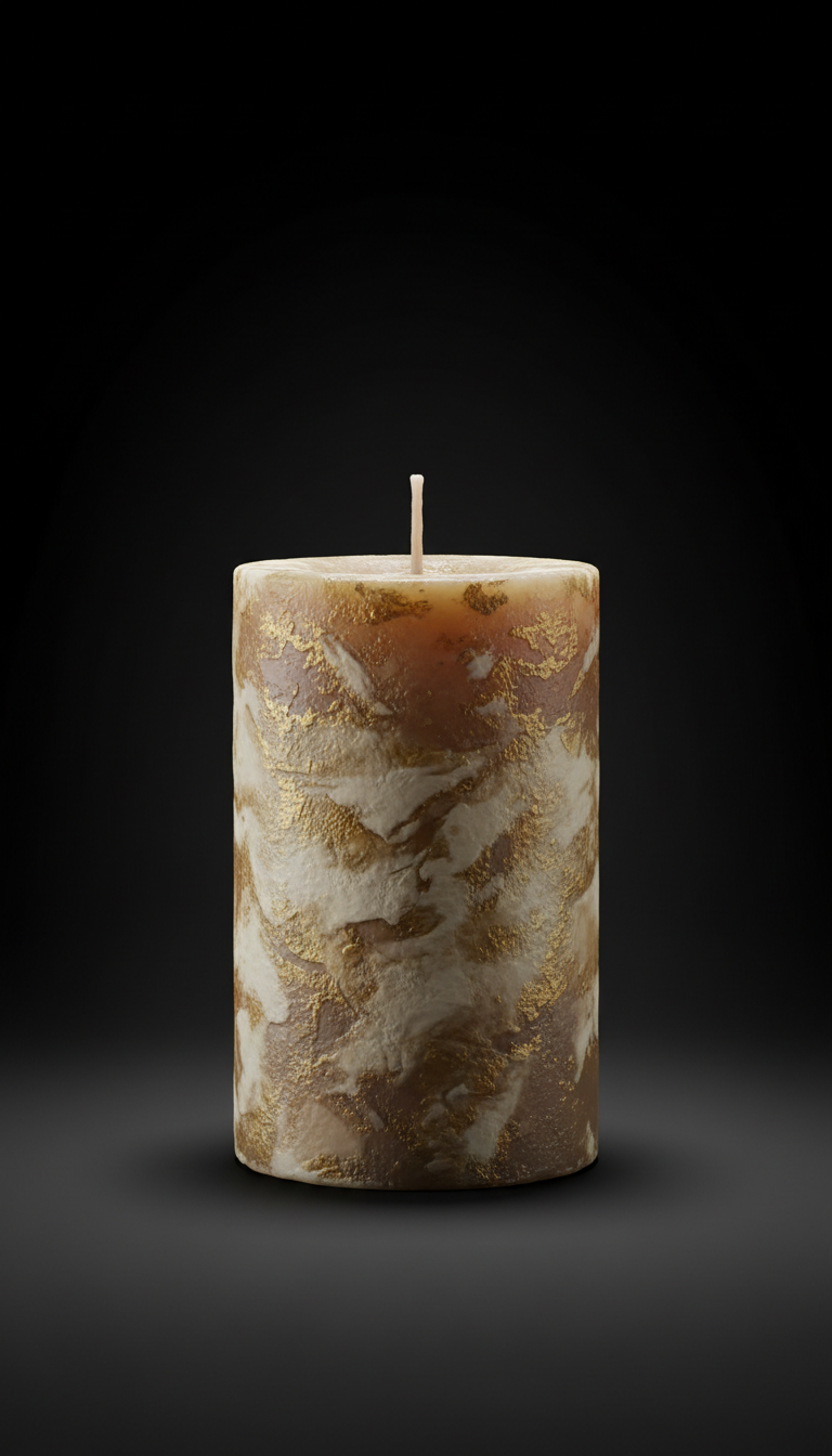 Ritual candle with sanctum scent
