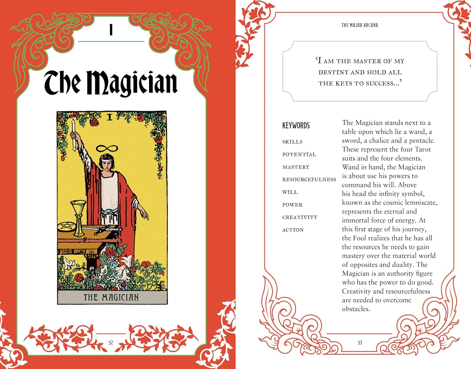 The Classic Rider Waite Smith Tarot Book & Card Deck: Includes 78 Cards and 128 Page Book