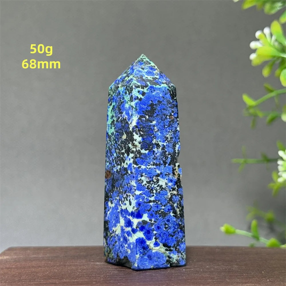 Natural High-Quality Azurite Mineral Original Stone Aura Energy Healing Collection Home Decoration Precious Gift