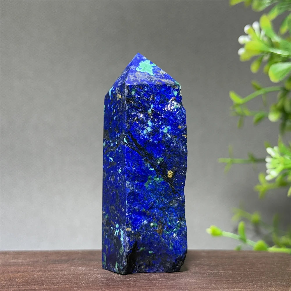 Natural High-Quality Azurite Mineral Original Stone Aura Energy Healing Collection Home Decoration Precious Gift