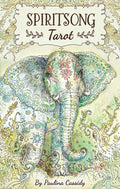 Spiritsong Tarot: 78-Card Tarot Deck with Animal Spirit Guides, Shamanic Symbolism, Hand-Drawn Visionary Artwork, Divine Guidance, 108-Page Guidebook