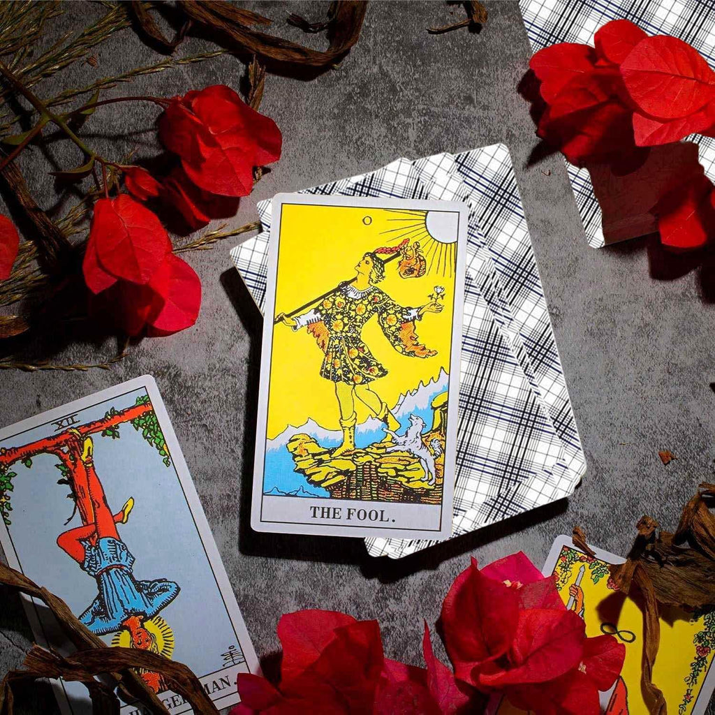Tarot Cards Deck with Guidebook & Carry Bag - 78 Original Tarot Cards Deck, Smith Classic Artwork, Traditional Standard Tarot Decks, Card Reading Game for Beginners & Expert Readers (Classic Rider)